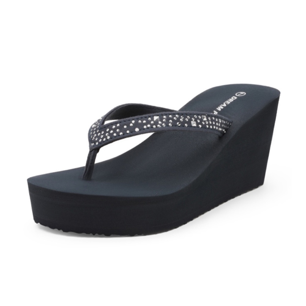 Dream Paris Comfortable Platform Flip Flops
